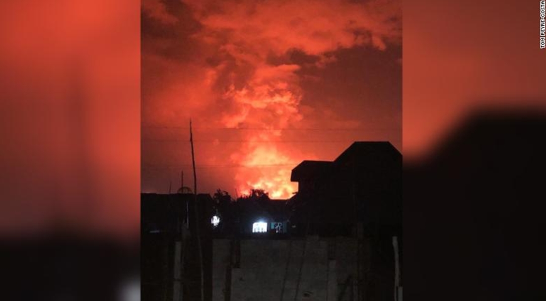 कंगोमा ज्वालामुखी विस्फोटमा परी मृत्यु हुनेको संख्या ३२ पुग्यो